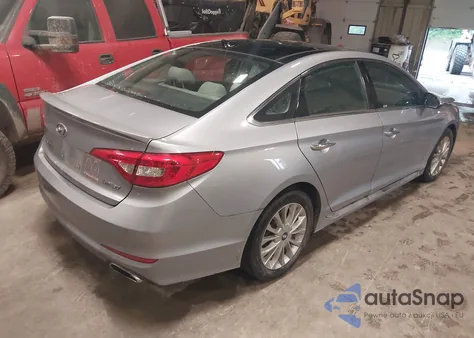 2015 Hyundai Sonata Limited z USA, uszkodzony, nr VIN 5NPE34AF1FH048285